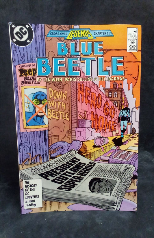Blue Beetle #9 1987 DC Comics Comic Book