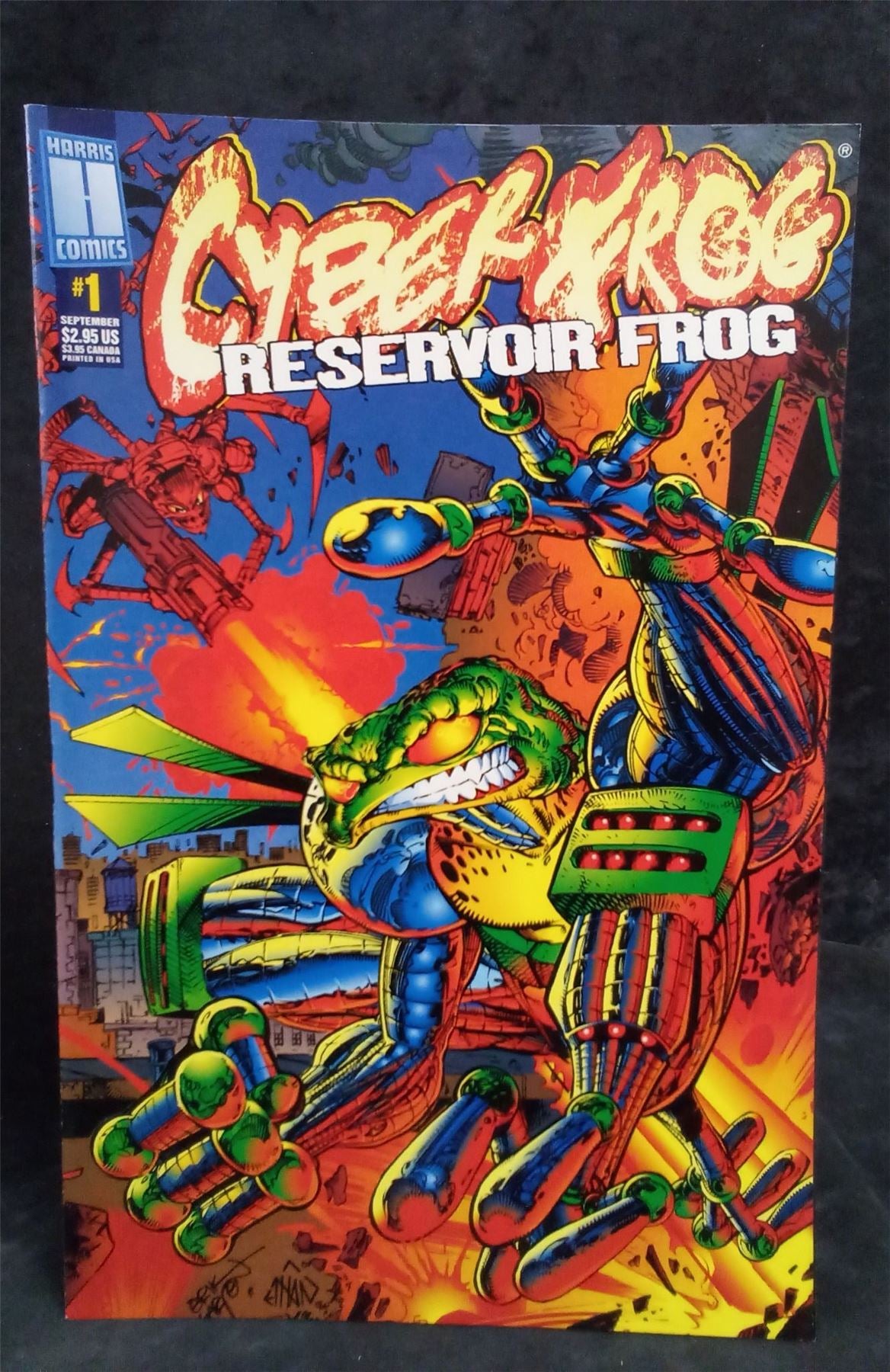 Cyberfrog: Reservoir Frog #1 1996 Harris Comics Comic Book