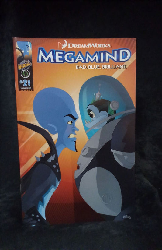 DreamWorks' Megamind: Bad. Blue. Brilliant. #2 2011 Ape Entertainment Comic Book