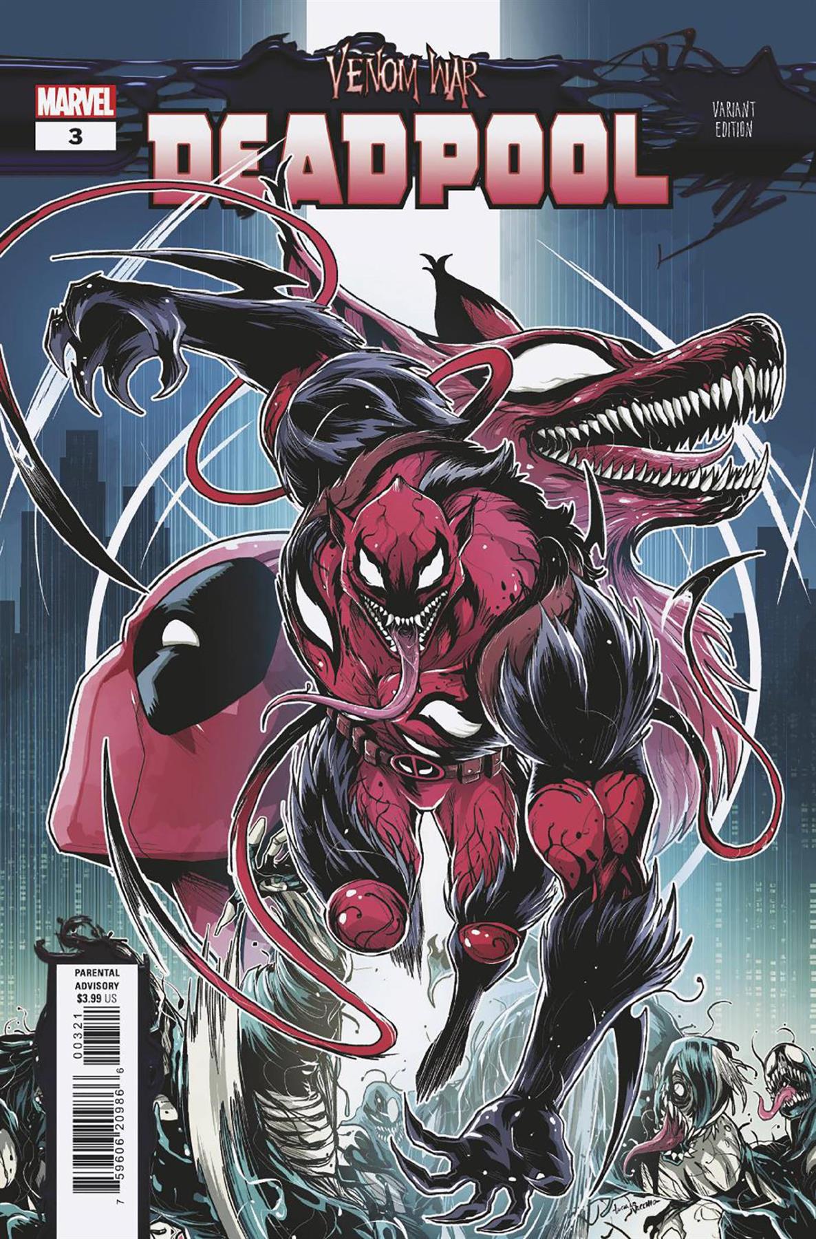 Venom War Deadpool #3 Tbd Artist Var Marvel Prh Comic Book 2024