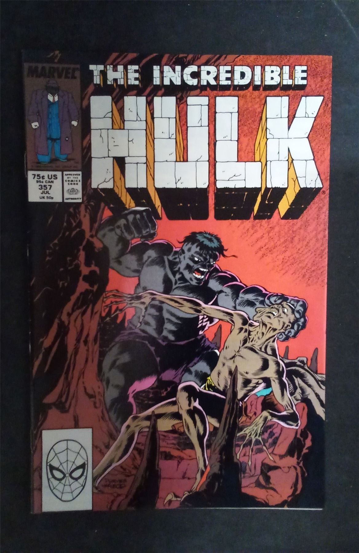 The Incredible Hulk #357 1989 marvel Comic Book