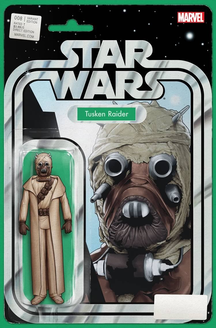 Star Wars #8 Chistopher Action Figure Var Marvel Comics Comic Book