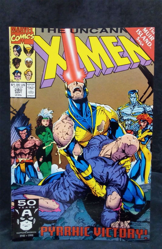 The Uncanny X Men #280 1991 Marvel Comics Comic Book
