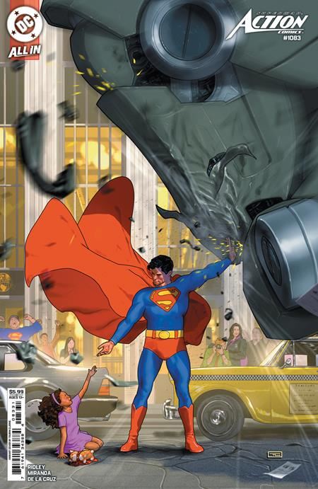 Action Comics #1083 Cvr C Taurin Clarke Card Stock Var  DC Comics Comic Book 2025
