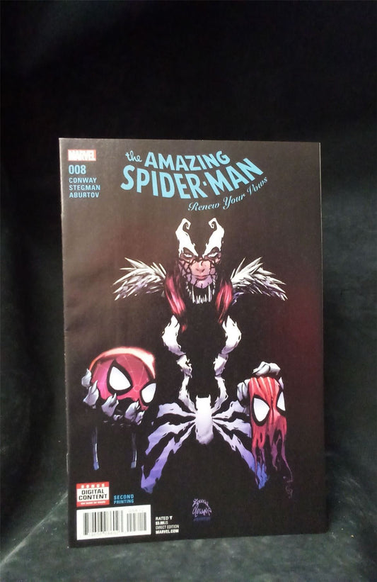 Amazing Spider-Man: Renew Your Vows #8 Second Print Cover 2017 Marvel Comics Comic Book