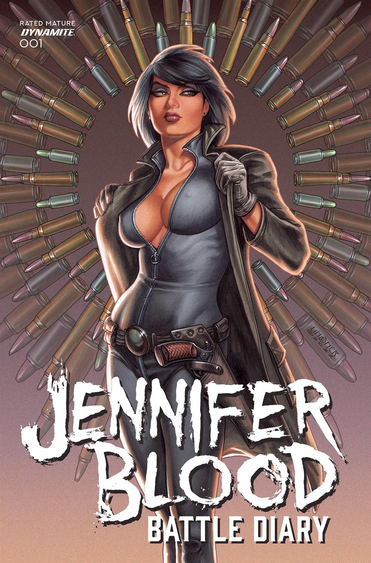 Jennifer Blood Battle Diary #1 Cvr A Linsner (mr) Dynamite Comic Book