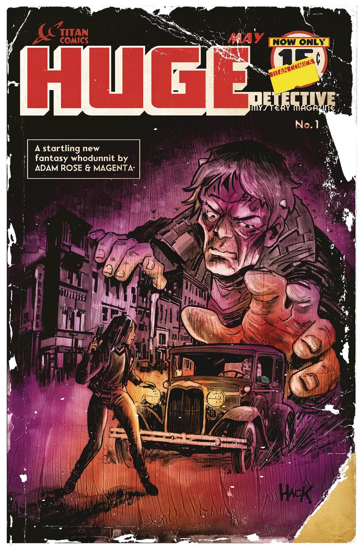 Huge Detective #1 (of 5) Cvr D Hack (mr) Titan Comics Comic Book