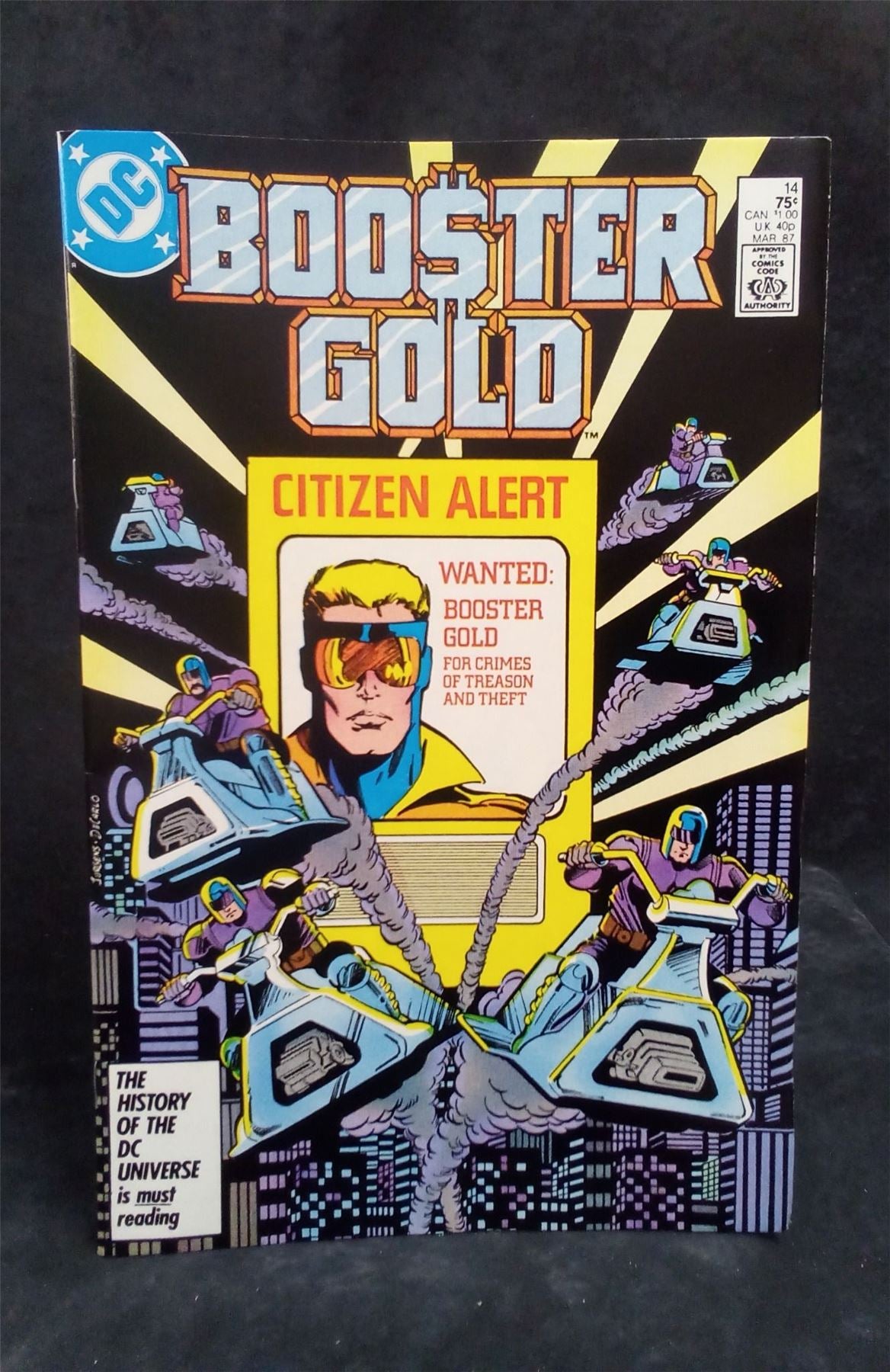 Booster Gold #14 1987 DC Comics Comic Book