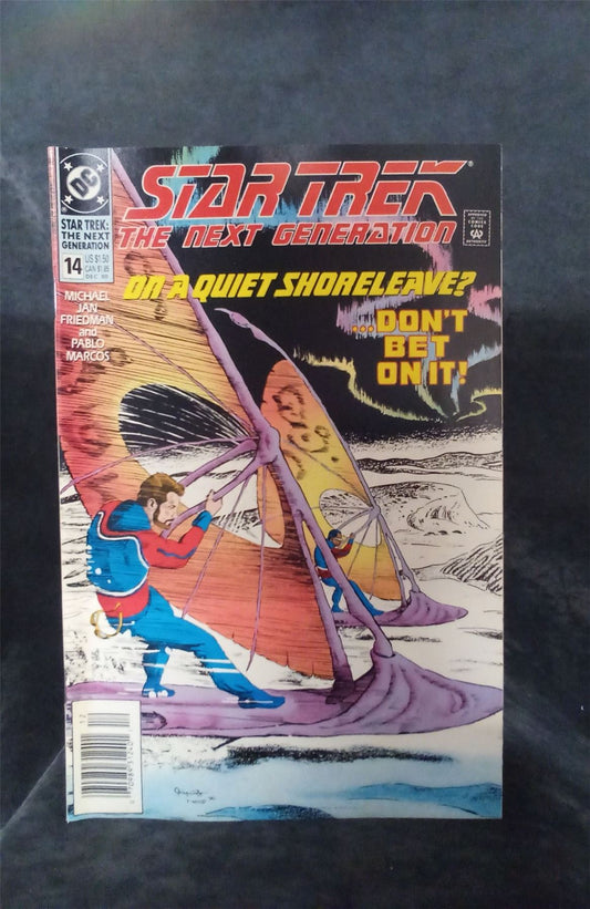 Star Trek: The Next Generation #14 1990 DC Comics Comic Book