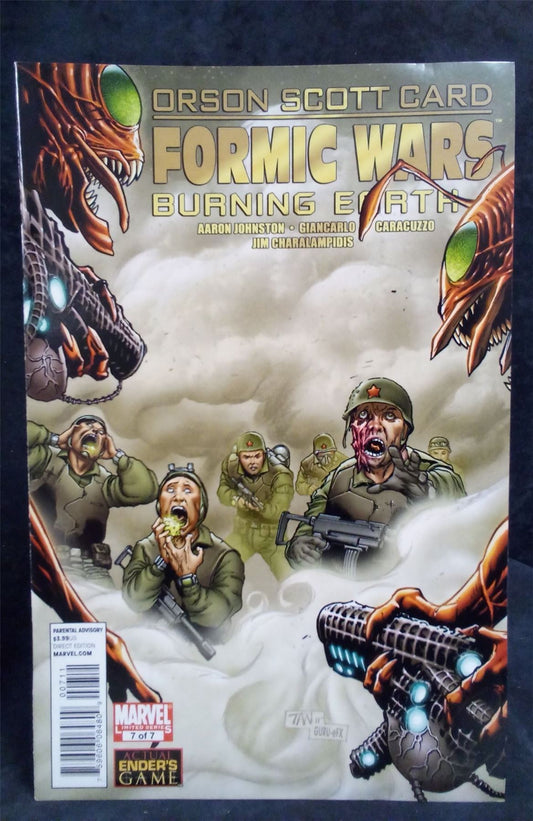 Formic Wars: Burning Earth #7 2011 Marvel Comics Comic Book