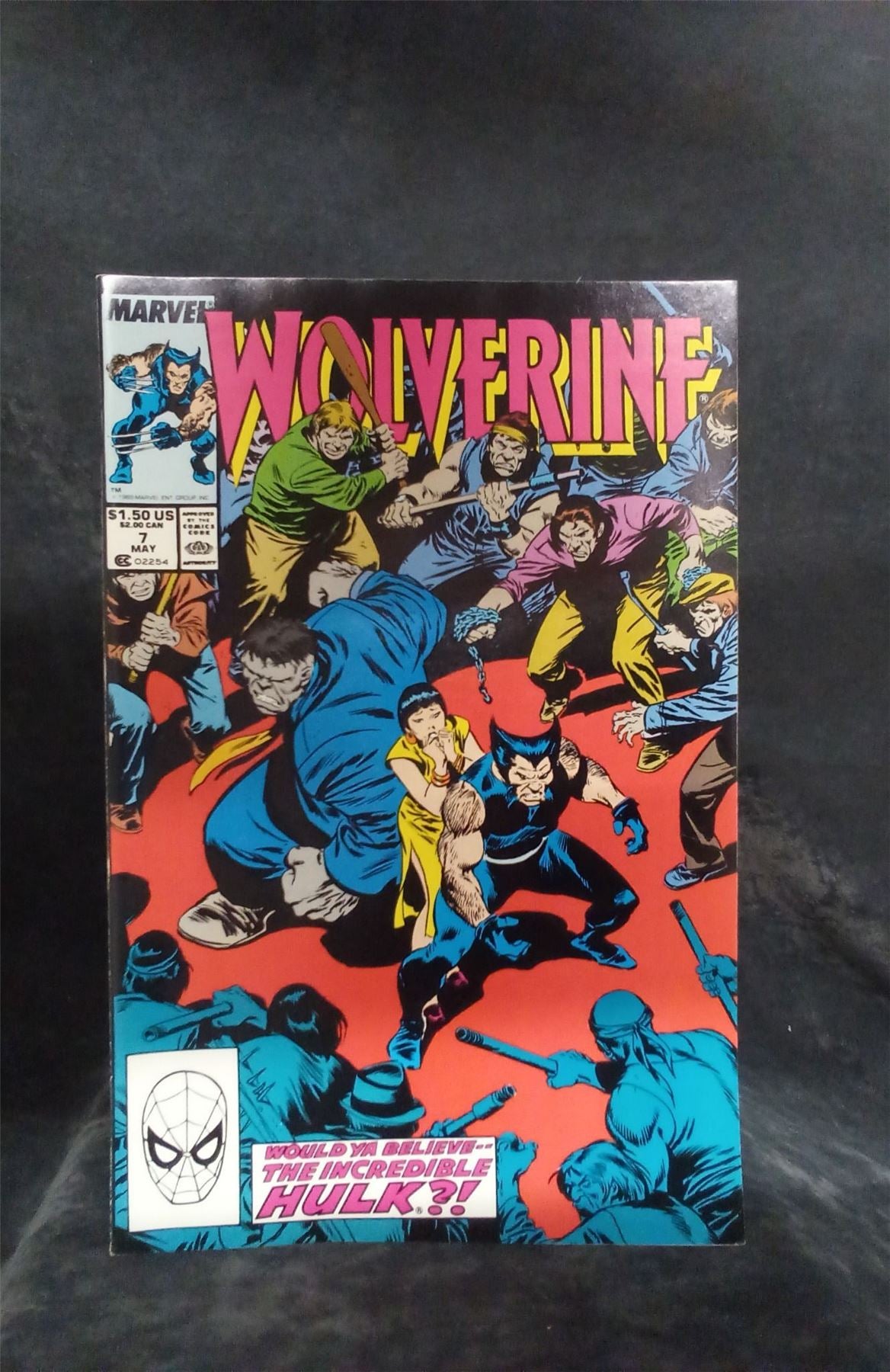 Wolverine #7 1989 Marvel Comics Comic Book