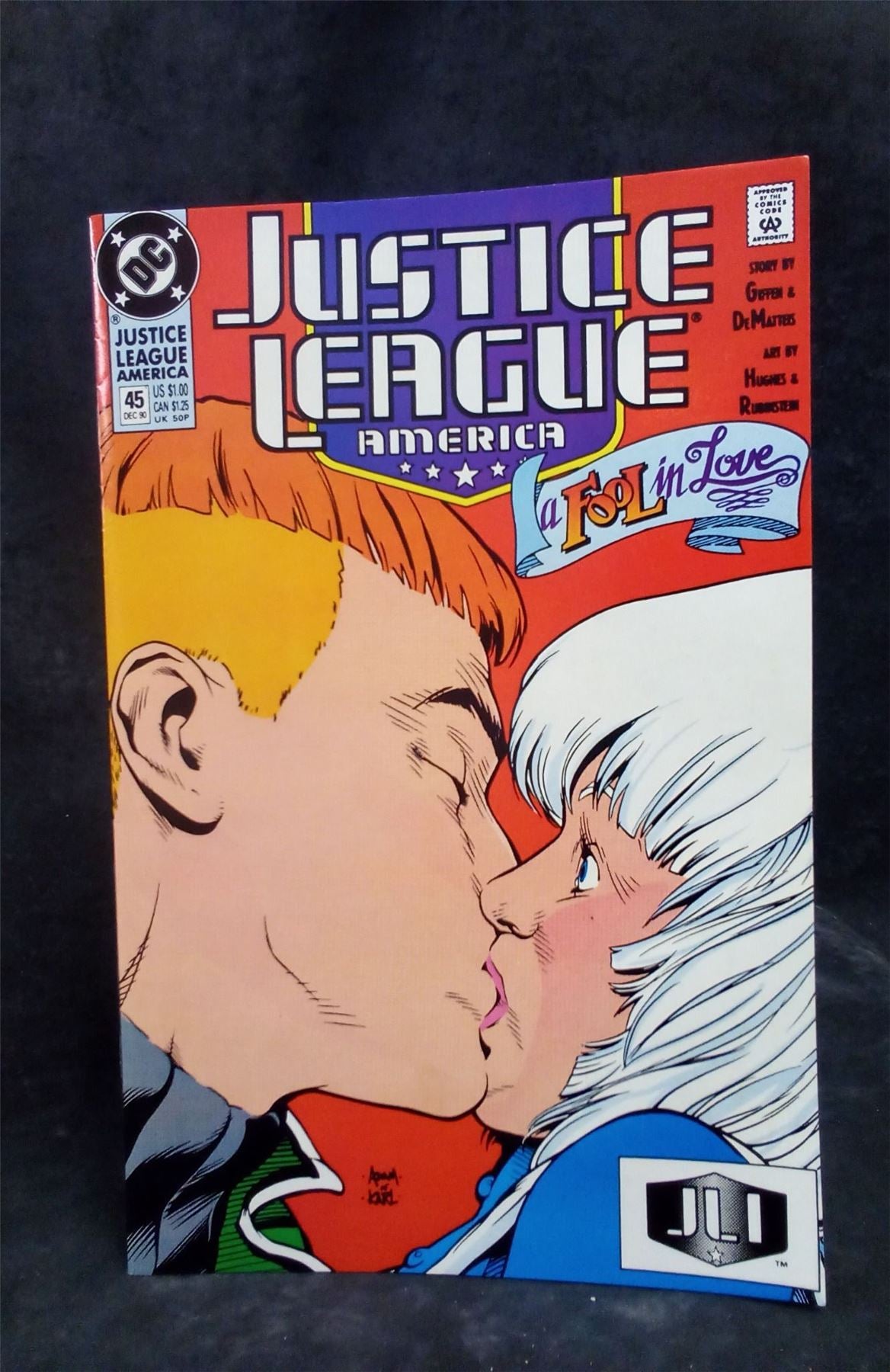 Justice League America #45 1990 DC Comics Comic Book