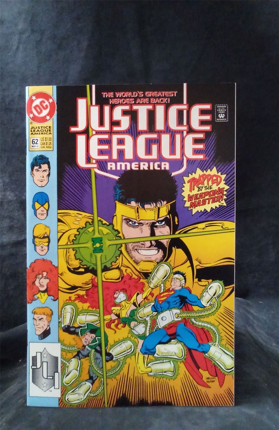 Justice League America #62 1992 DC Comics Comic Book