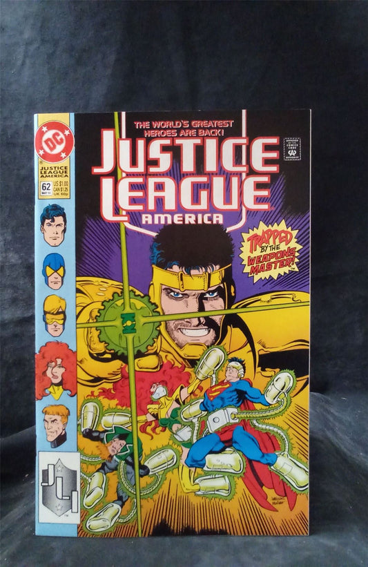 Justice League America #62 1992 DC Comics Comic Book