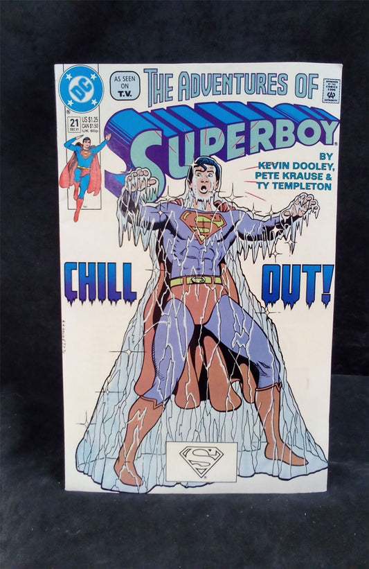 The Adventures of Superboy #21 1991 DC Comics Comic Book