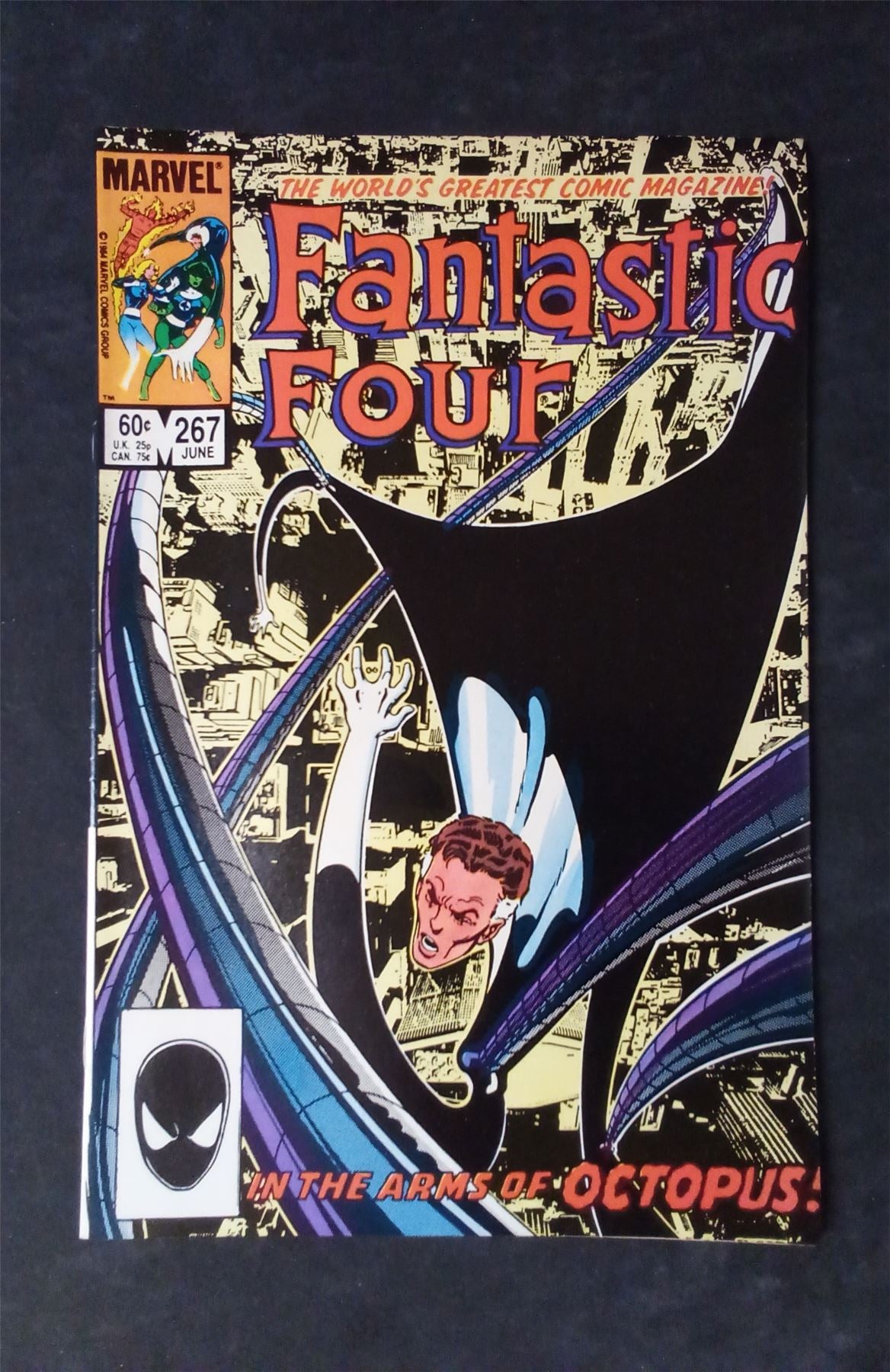 Fantastic Four #267 Direct Edition 1984 marvel Comic Book