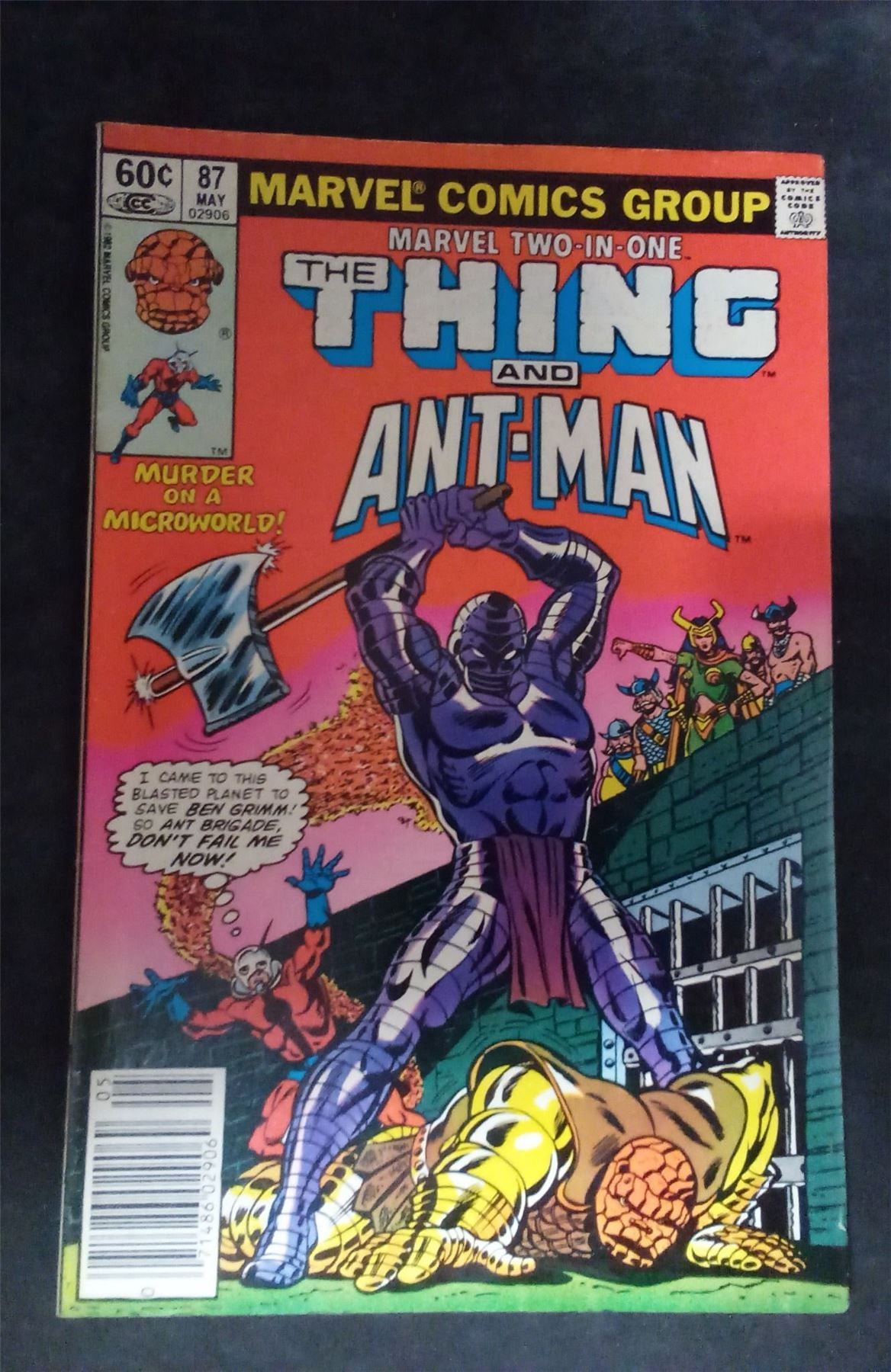 Marvel Two-in-One #87 1982 marvel Comic Book