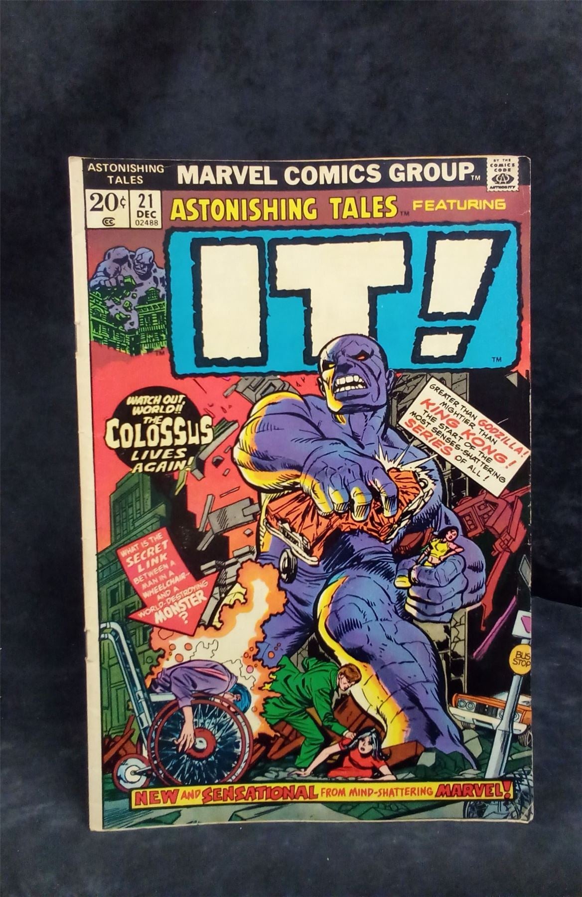 Astonishing Tales #21 1973 Marvel Comics Comic Book