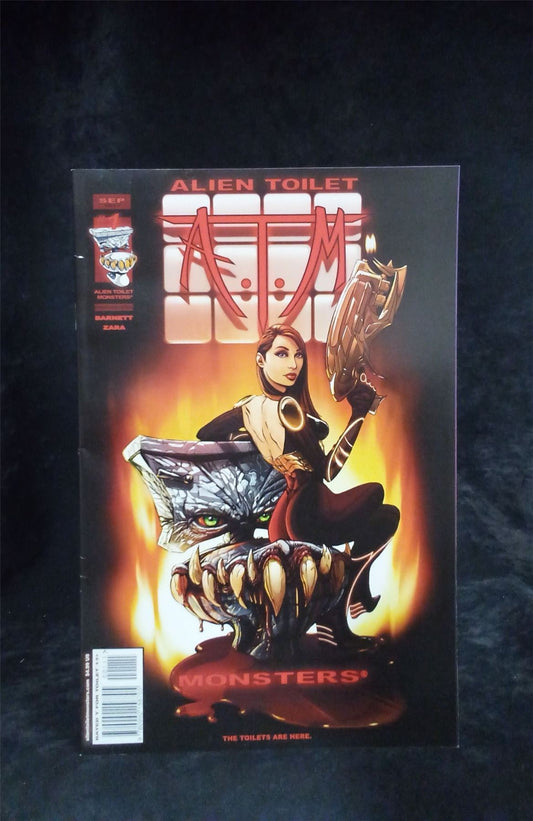 Alien Toilet Monsters 2018  Comic Book