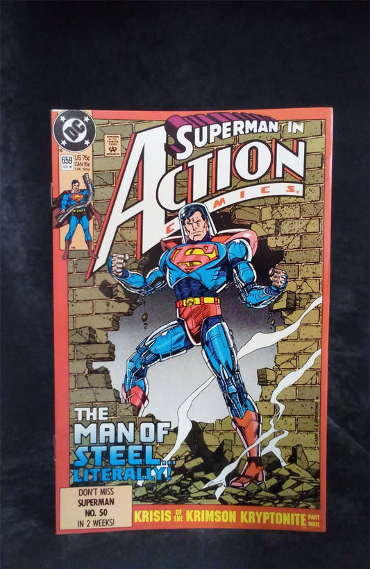 Action Comics #659 1990 DC Comics Comic Book