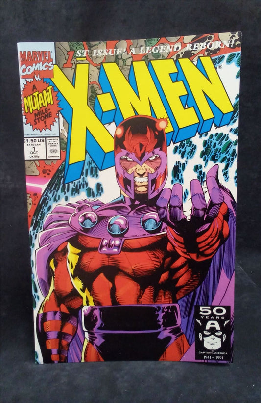 XMen #1 1991 Magneto Cover Marvel Comics Comic Book