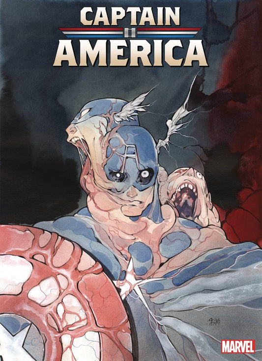 Captain America #4 Peach Momoko Nightmare Var (Peach Momoko Nightmare Var) Marvel Prh Comic Book 2023