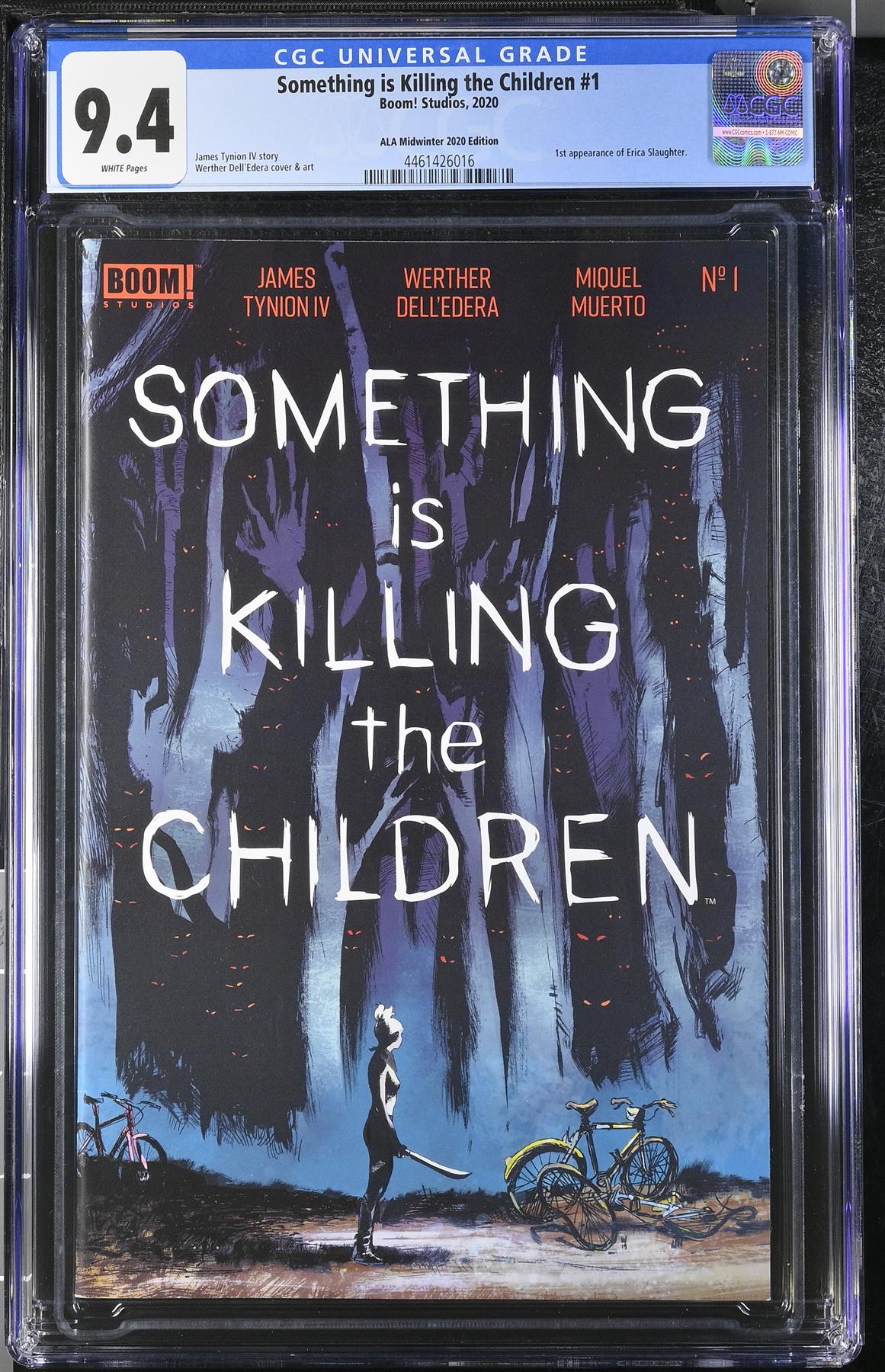 Something is Killing the Children #1 CGC 9.4 Graded Comic Book