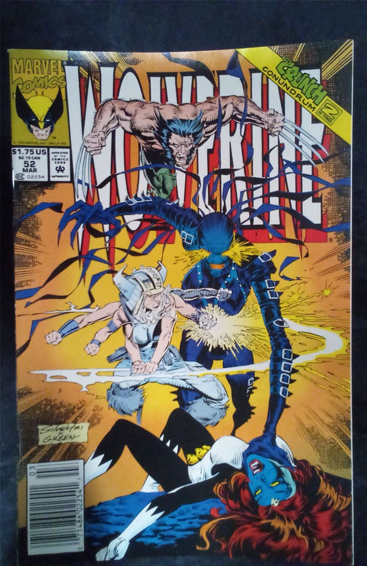 Wolverine #52 1992 Marvel Comics Comic Book