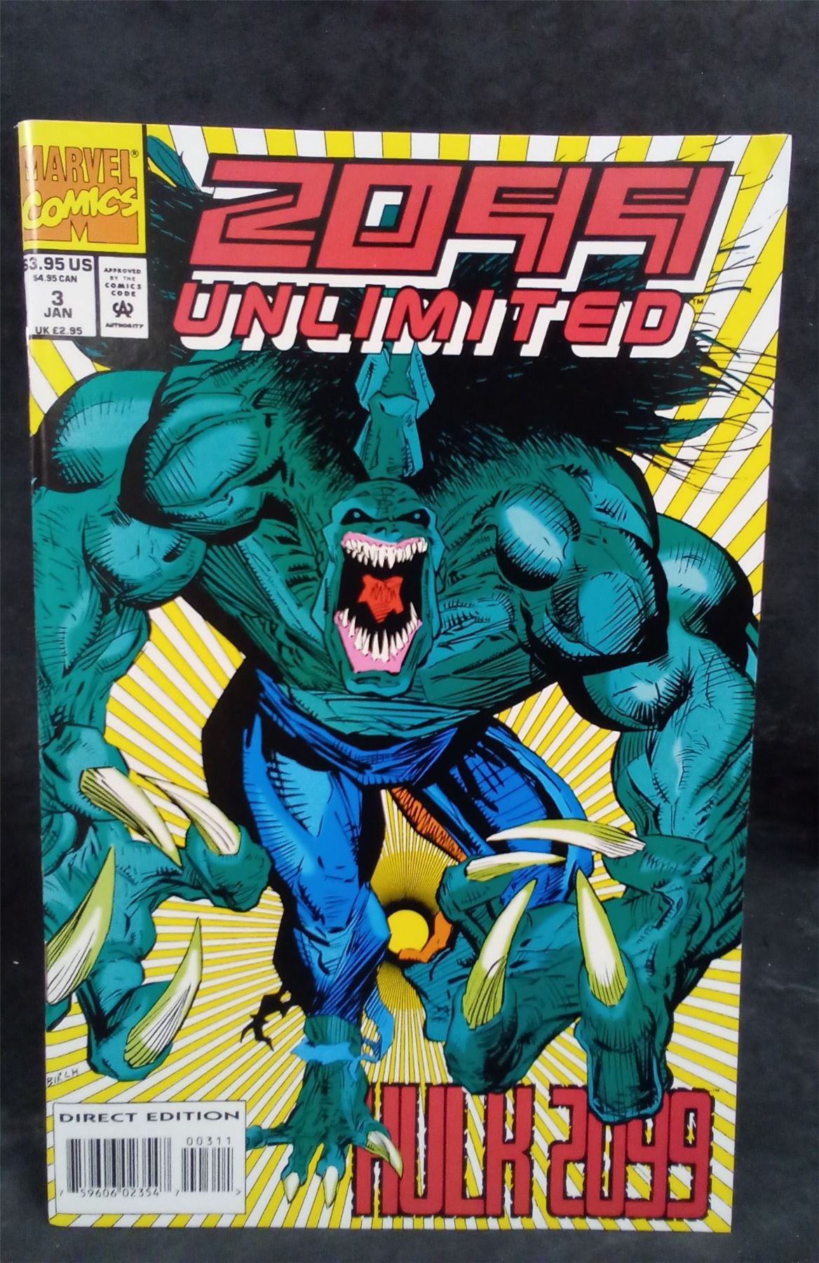2099 Unlimited #3 1994 Marvel Comics Comic Book