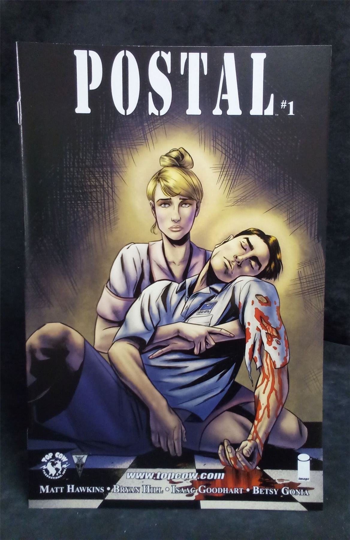 Postal #1 Variant Cover 2015 image comics Comic Book