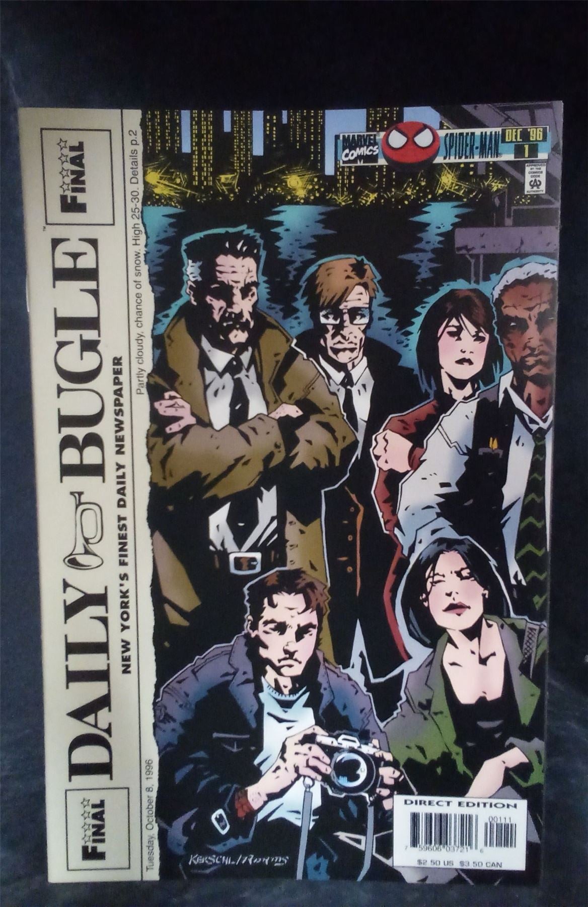 Daily Bugle #1 1996 Marvel Comic Book