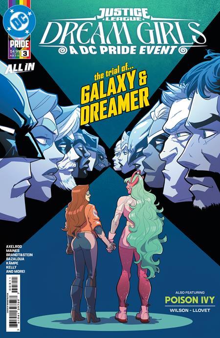 Justice League Dream Girls A Dc Pride Event #3 (of 4) Cvr A Brandt&stein DC Comics Comic Book