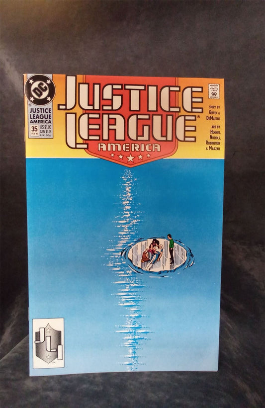 Justice League America #35 1990 DC Comics Comic Book