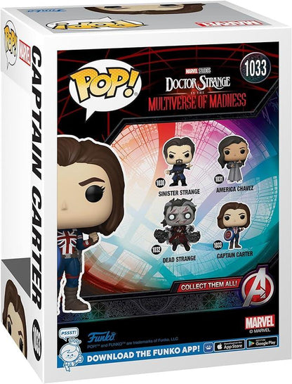 Funko Pop! Marvel: Doctor Strange Multiverse of Madness - Captain Carter Vinyl Figure
