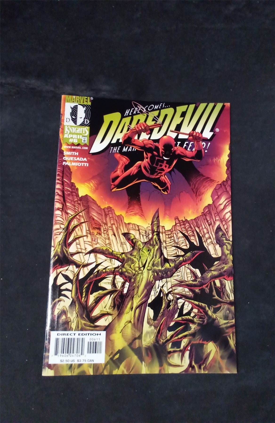 Daredevil #6 Direct Edition 1999 marvel Comic Book