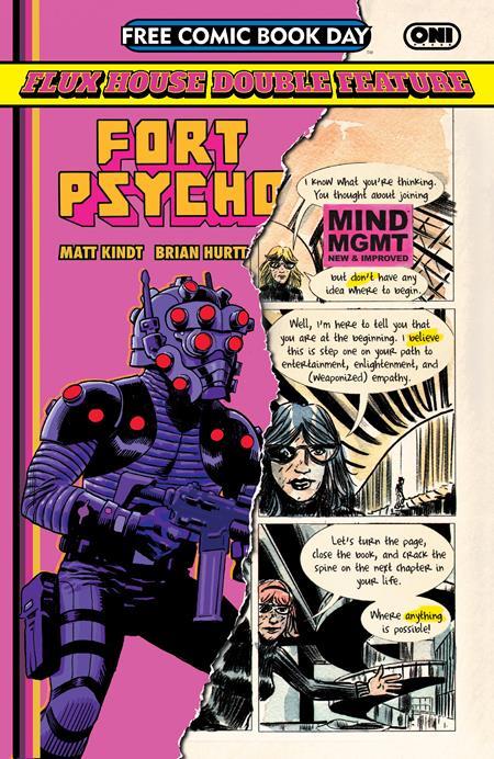Fcbd 2026 Mind Mgmt Fort Psycho Special Oni Press Comic Book