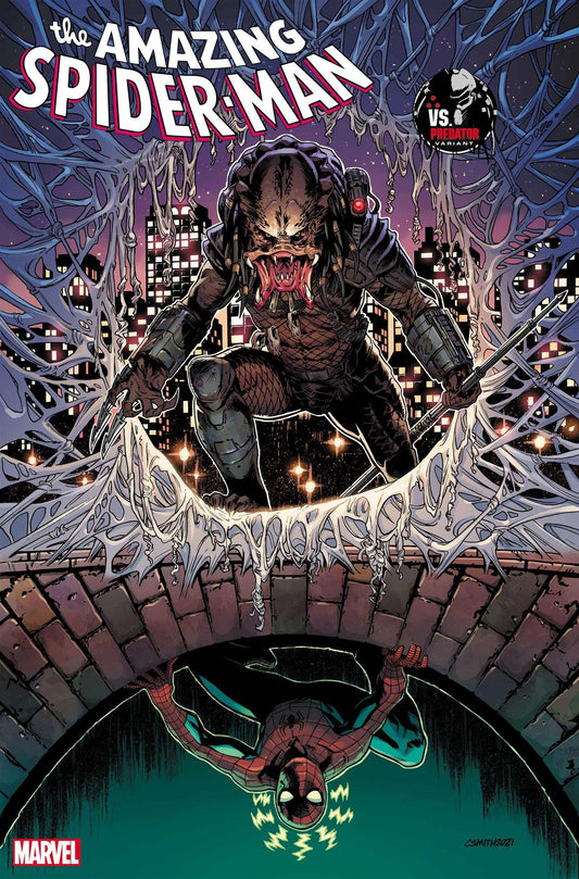 Amazing Spider-man #7 Cory Smith Predator Var (Cory Smith Predator Var) Marvel Prh Comic Book 2022