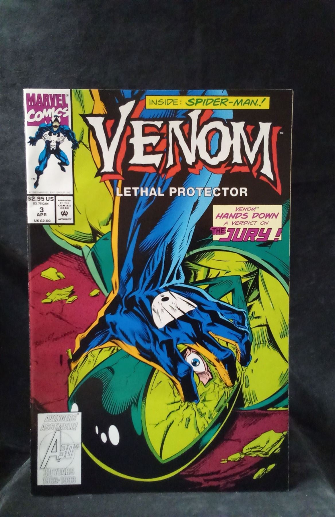 Venom: Lethal Protector #3 1993 Marvel Comics Comic Book