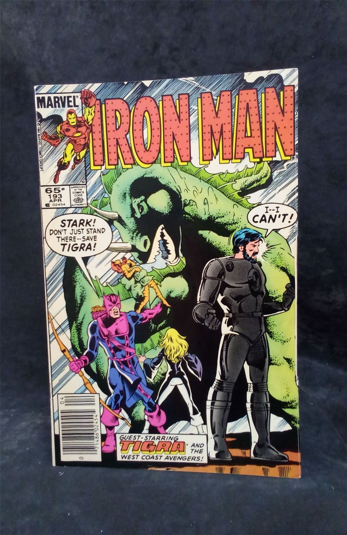 Iron Man #193 1985 Marvel Comics Comic Book