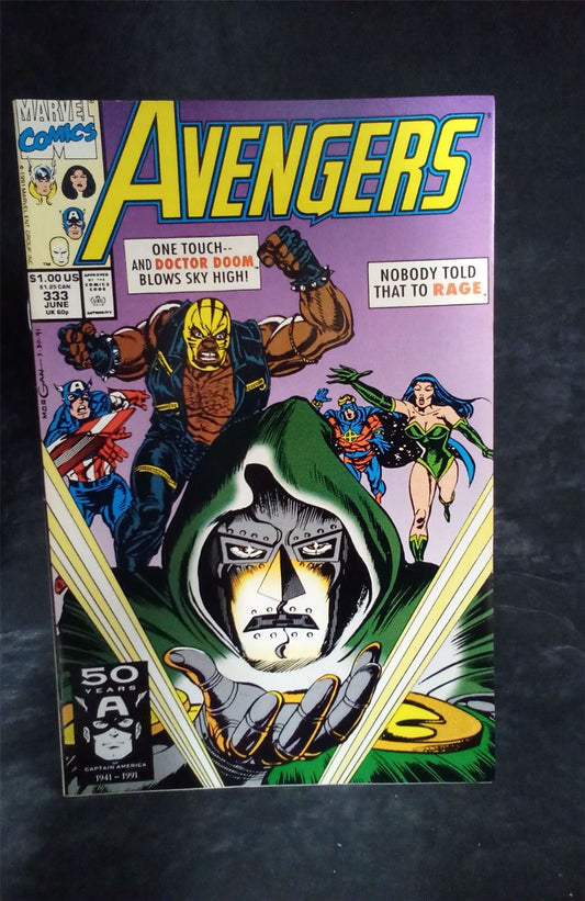The Avengers #333 1991 Marvel Comics Comic Book
