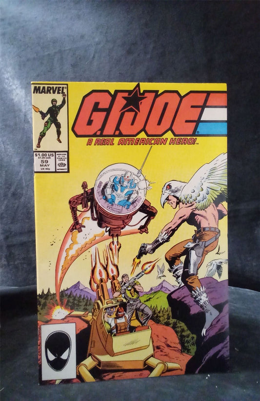 G.I. Joe: A Real American Hero #59 1987 Marvel Comics Comic Book
