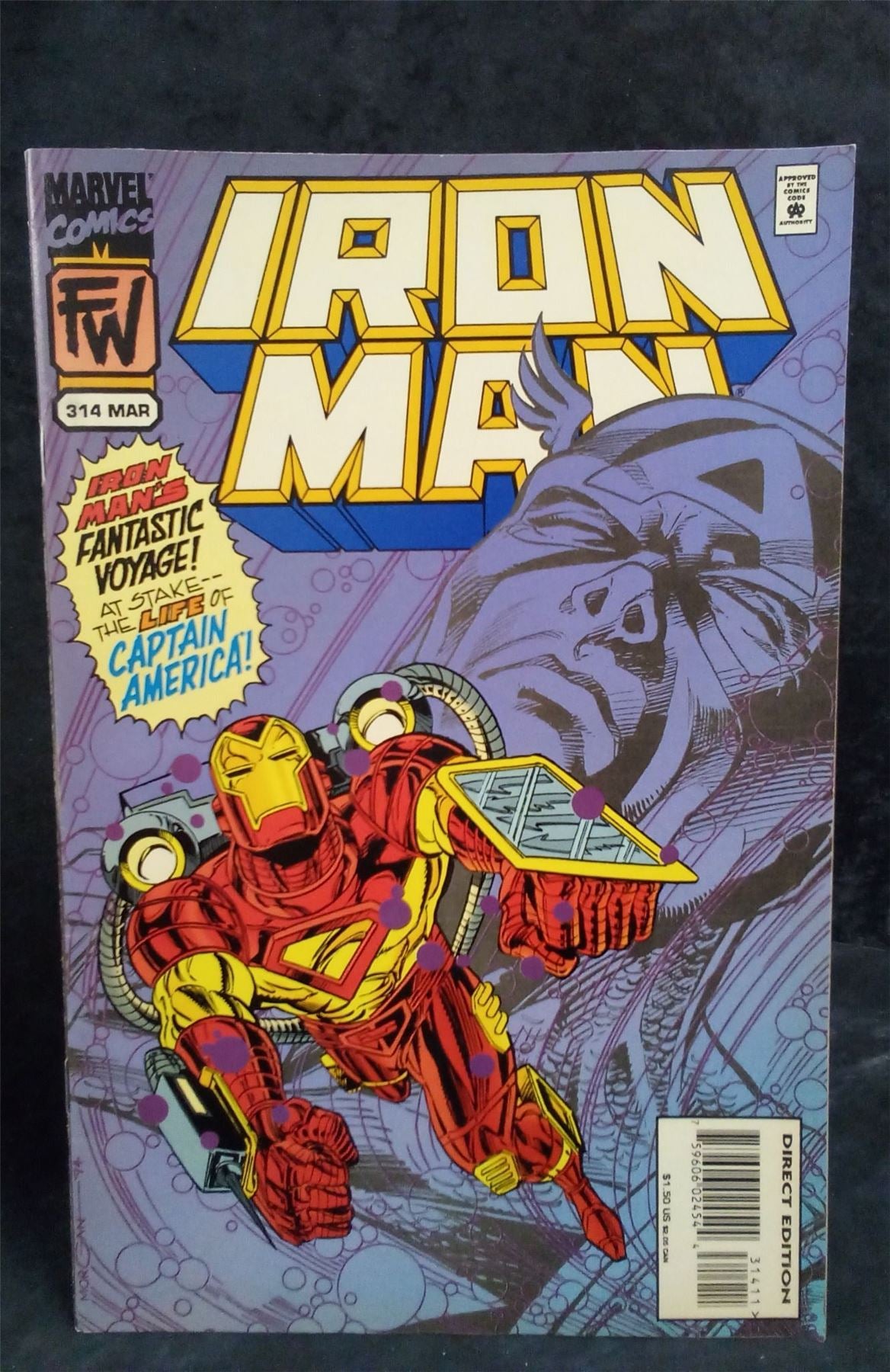 Iron Man #314 1995 Marvel Comics Comic Book