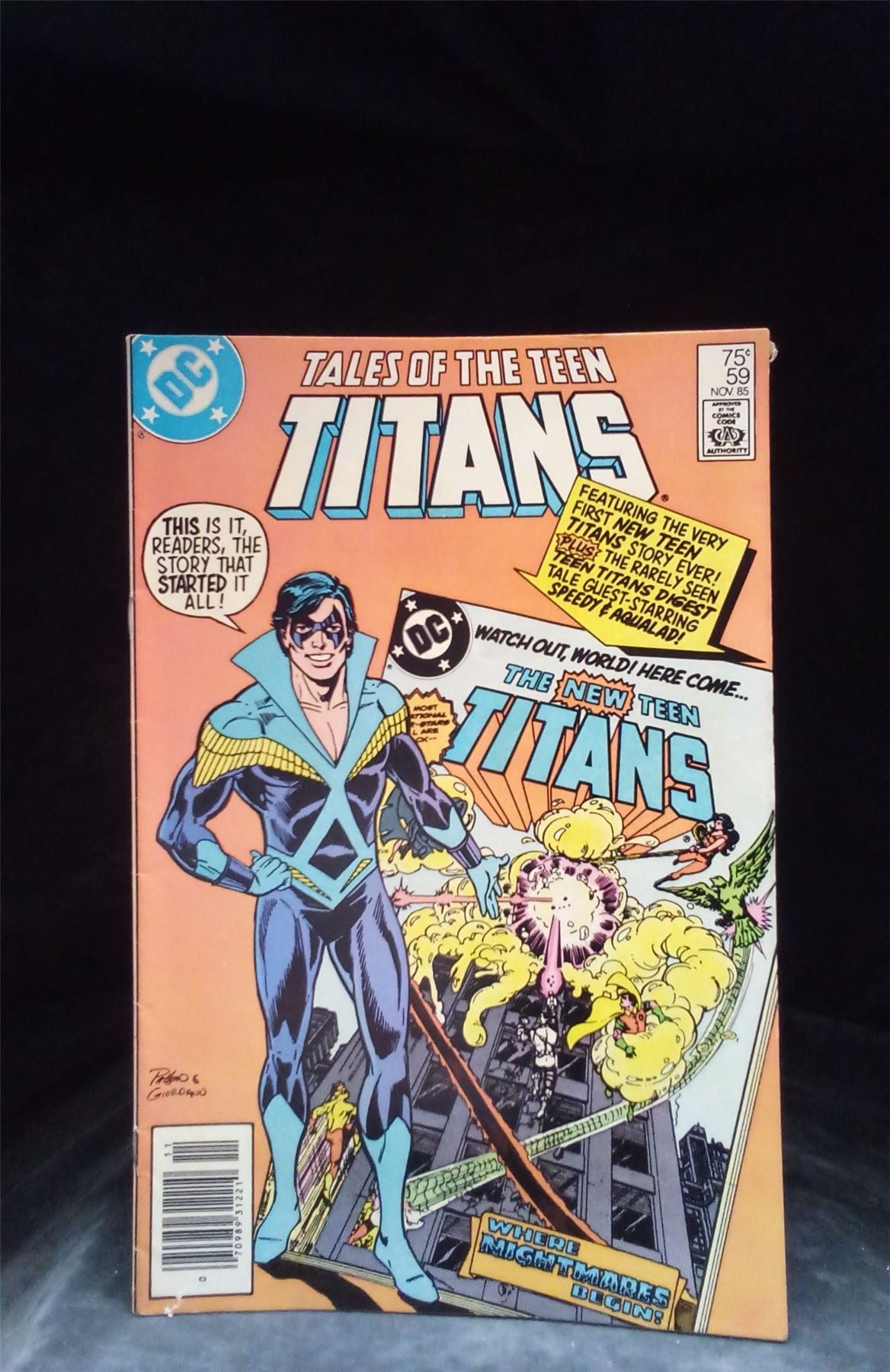 Tales of the Teen Titans #59 1985 DC Comics Comic Book