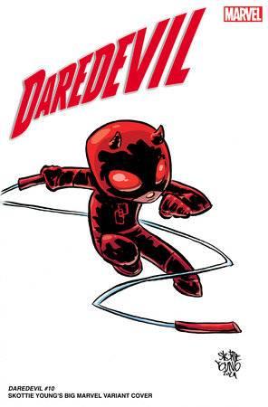 Daredevil #10 Skottie Young Big Marvel Var (Skottie Young Big Marvel Var) Marvel Prh Comic Book 2024