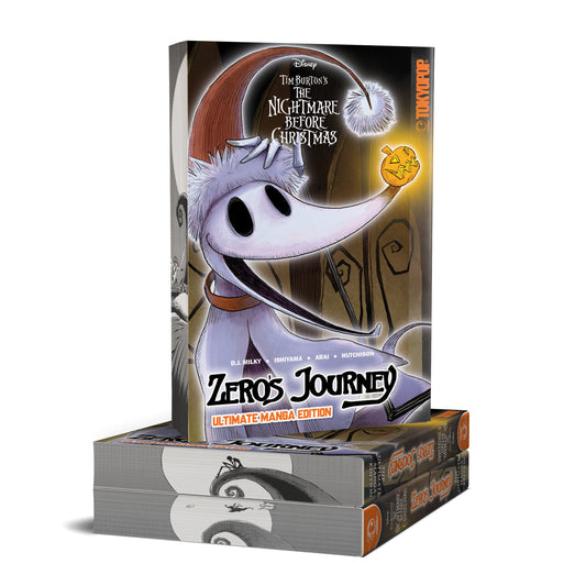 Disney Tim Burton'S The Nightmare Before Christmas: Zero'S Journey (Ultimate Manga Edition With Sprayed Edges)