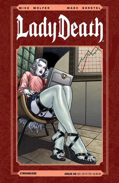 Lady Death (2010) Dominate Bag Set (5ct) Boundless Comics Comic Book