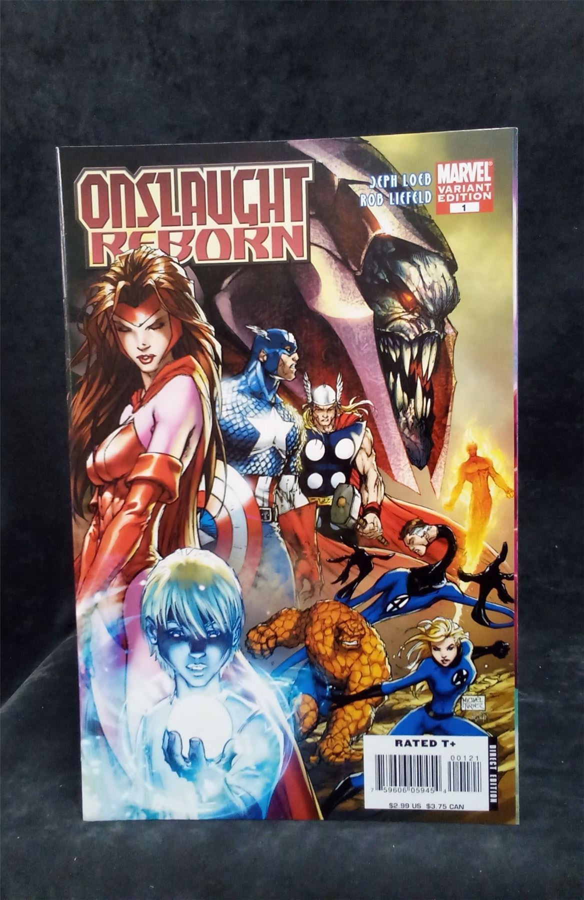 Onslaught Reborn #1 Turner Cover 2007 Marvel Comics Comic Book