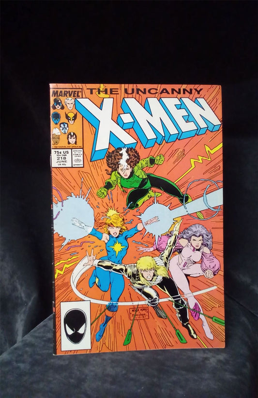 The Uncanny X-Men #218 1987 Marvel Comics Comic Book