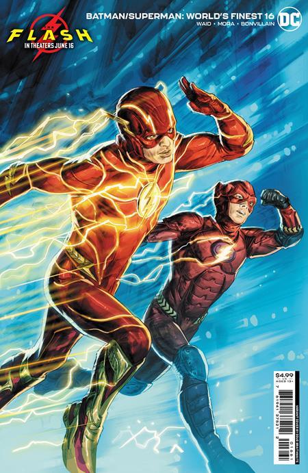 Batman Superman Worlds Finest #16 Cvr C Doug Braithwaite The Flash Movie Card Stock Var DC Comics Comic Book