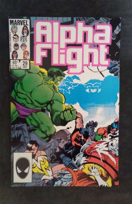 Alpha Flight #29 1985 marvel Comic Book